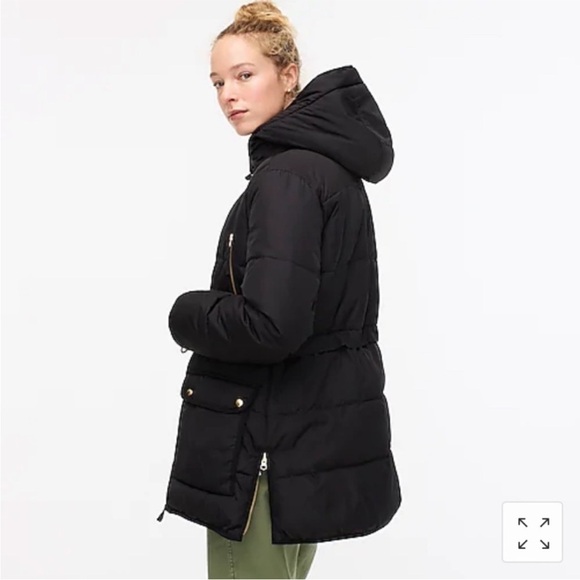 J. Crew Chateau Puffer Jacket AG260 - Picture 4 of 12
